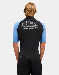 Quiksilver - Mens On Tour Short Sleeve Rash Vest