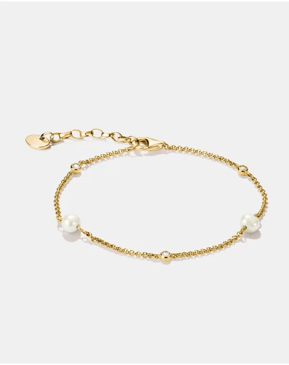 THOMAS SABO - THOMAS SABO Bracelet with pearls and zirconia