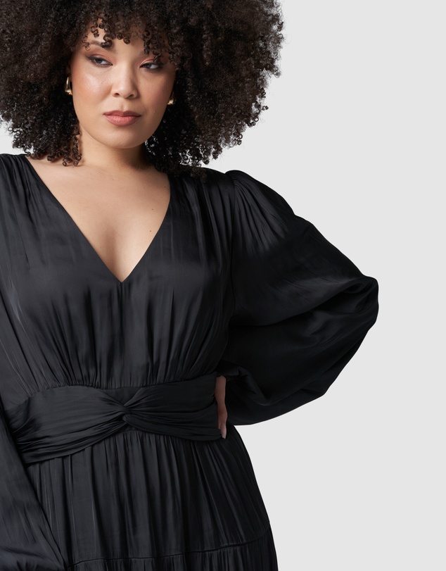 Pink Dusk by Curve Project - Nothing But You Maxi Dress