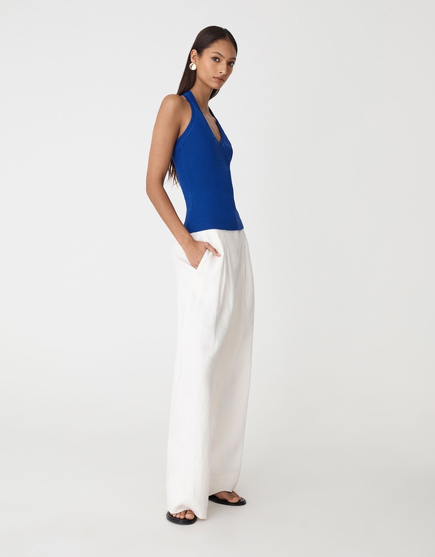 Forcast - Chantell Halter Knit Top