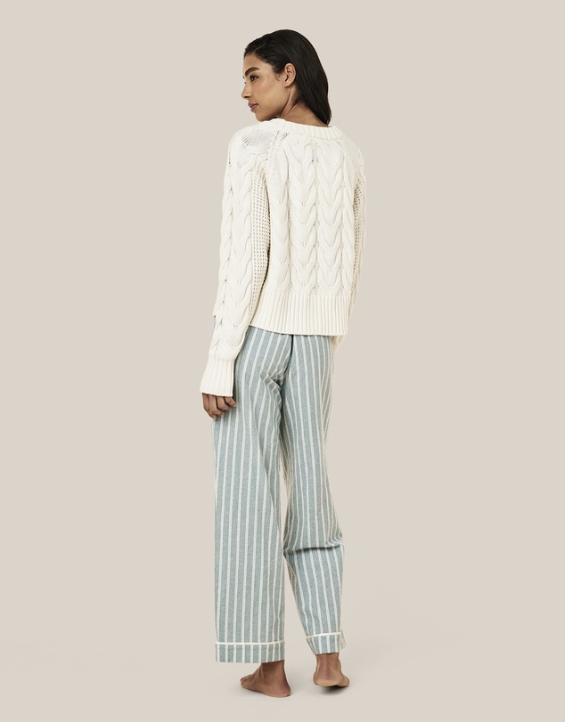 Papinelle - Cosy Cable Cotton Cashmere Cardi