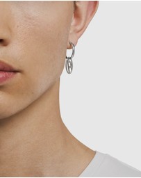 Diesel - Silver-Tone Earring