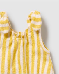 Wilson & Frenchy - Organic Terry Tie Playsuit - Babies