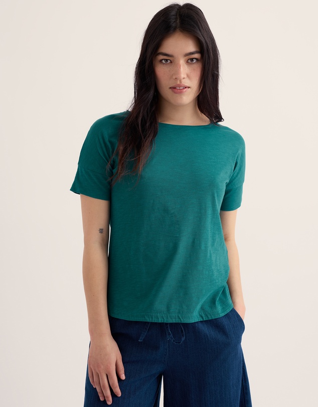 Seasalt - Seasalt Cornwall Blue Bryher View T-Shirt