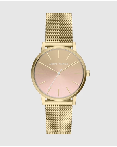 Armani Exchange - Gold Tone Analogue Watch