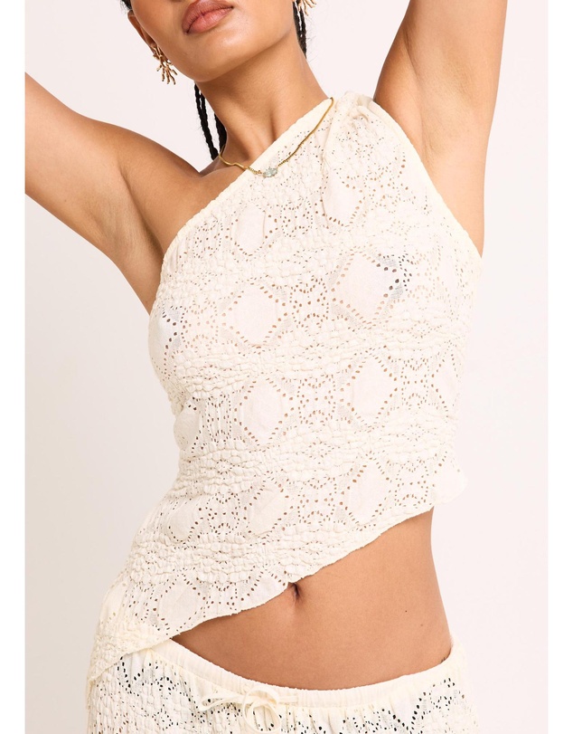 Subtitled - Ciao Lace One Shoulder Top