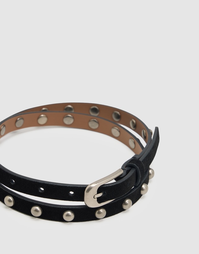 Oxford - Gloria Skinny Stud Belt
