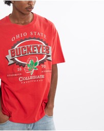 Vintage by The Real Deal - Pre Loved - Vintage 90s NCAA Ohio State Buckeyes Tee