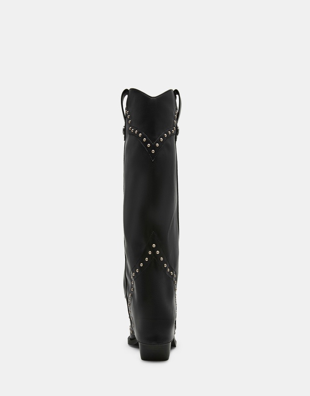 Steve Madden - Streamline Black Boots