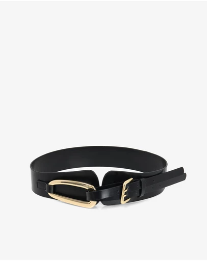 Forcast - Biface Leather Belt