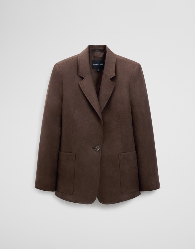 Country Road - Linen Relaxed Blazer