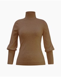 Forcast - Nolan High Neck Knit