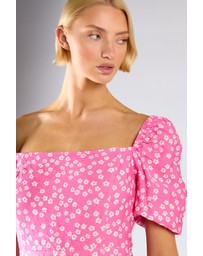 Glamorous - Square Neck Mini Dress
