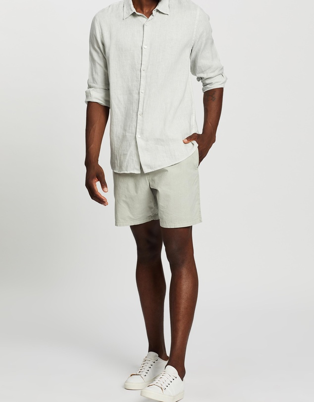 Assembly Label - Casual Long Sleeve Shirt