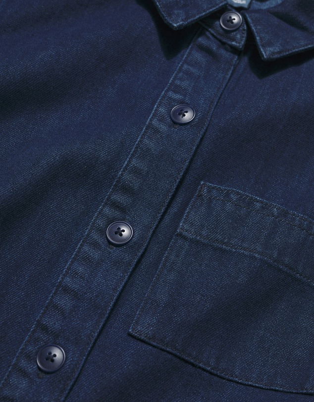Seasalt - Seasalt Cornwall Blue Outlines Shirt Dress