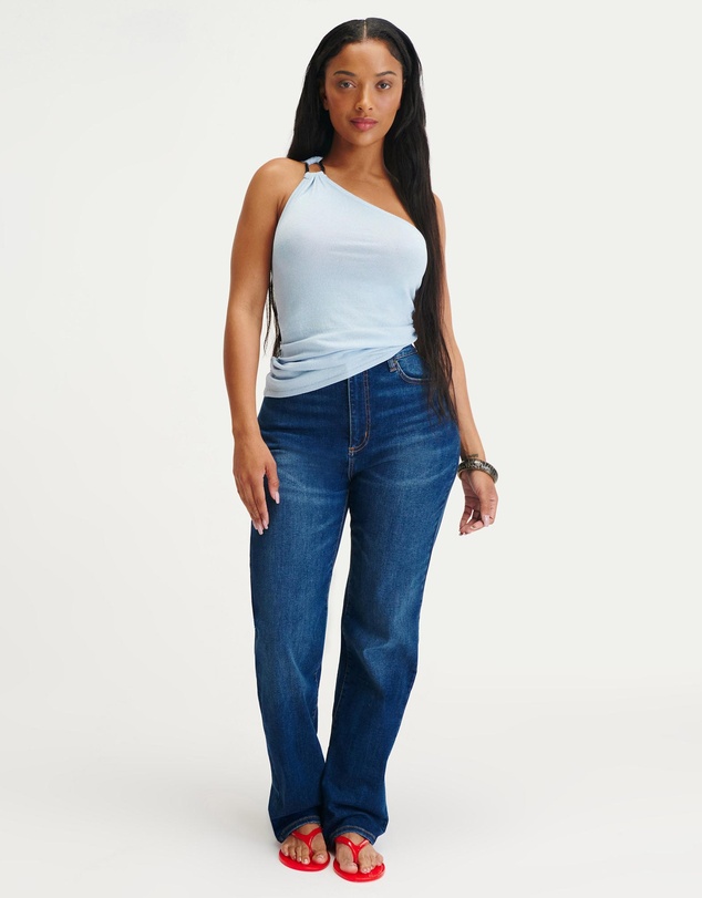 Cotton On - Curvy Stretch Straight Jeans