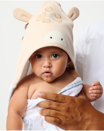 Living Textiles - Organic Hooded Towel - Roam & Roar