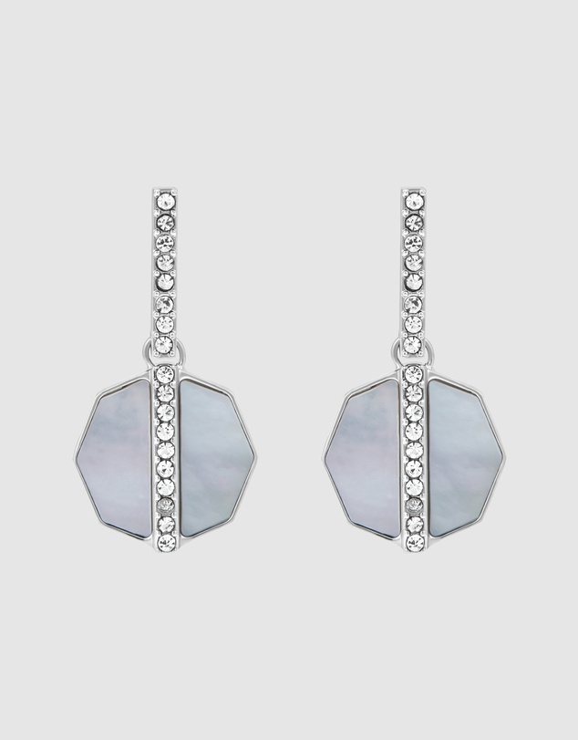 Fossil - Jewelry Silve-Toner Earring