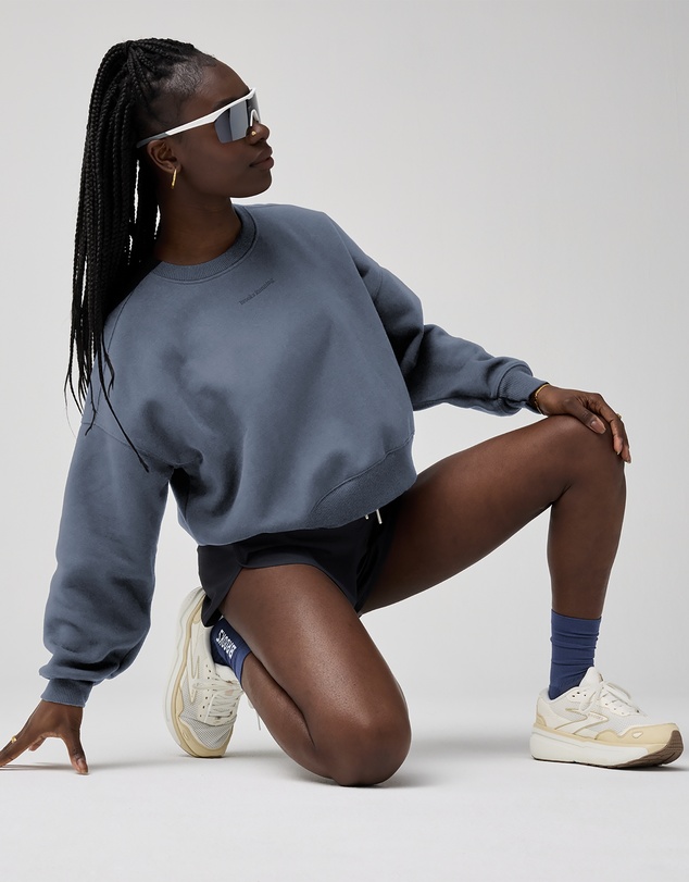 Brooks - Movement Cropped Sweatshirt