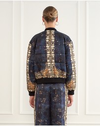 Aqua Blu Australia - Andromeda Cameron Bomber Jacket