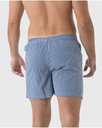 Coast Clothing - Grey 2 Pack Woven Boxers