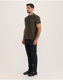 SABA - Ted Textured Cotton Polo
