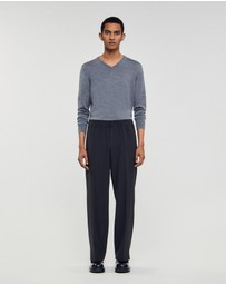 Sandro - Large Jersey Pants
