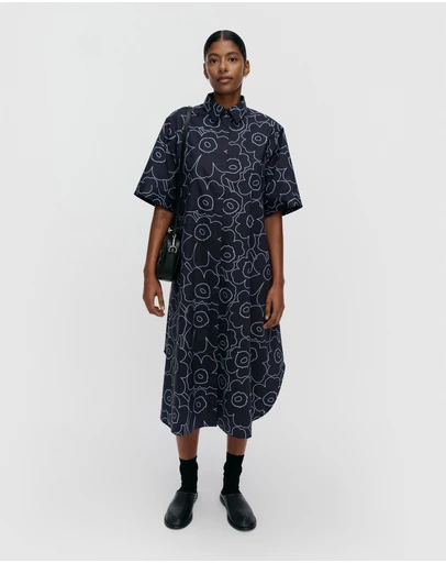 Marimekko - Popliini Piirto Unikko Dress