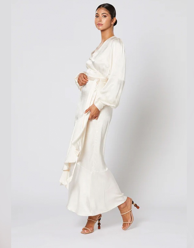 Winona - Miele Dress Pearl