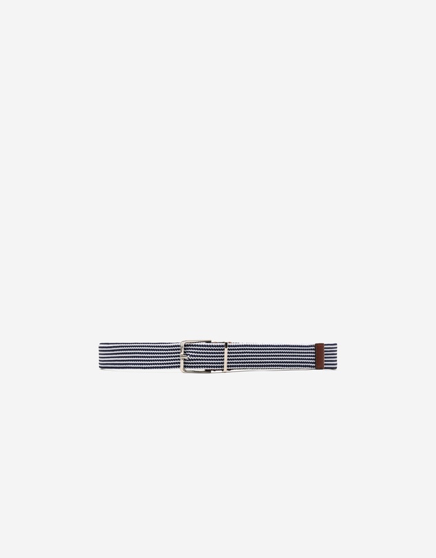 Calibre - Stripe Elastic Belt Navy Combo