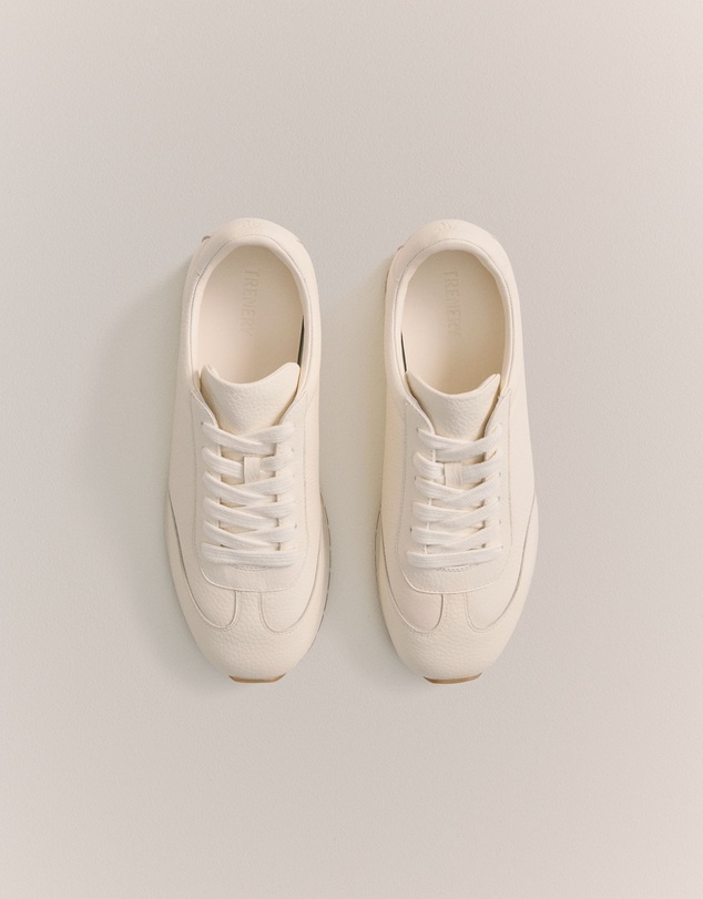 Trenery - Isley Sneaker in Parchment
