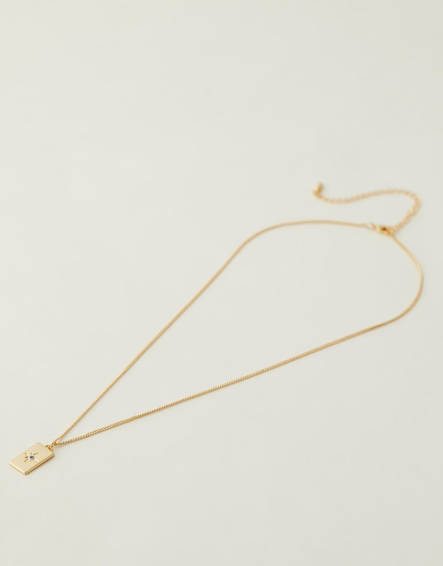 Zahar - September Birthstone Necklace