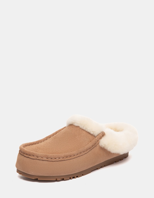 EVERAU - EverAU Ugg Creago Cow Suede Upper Loafer Oxfords Flats