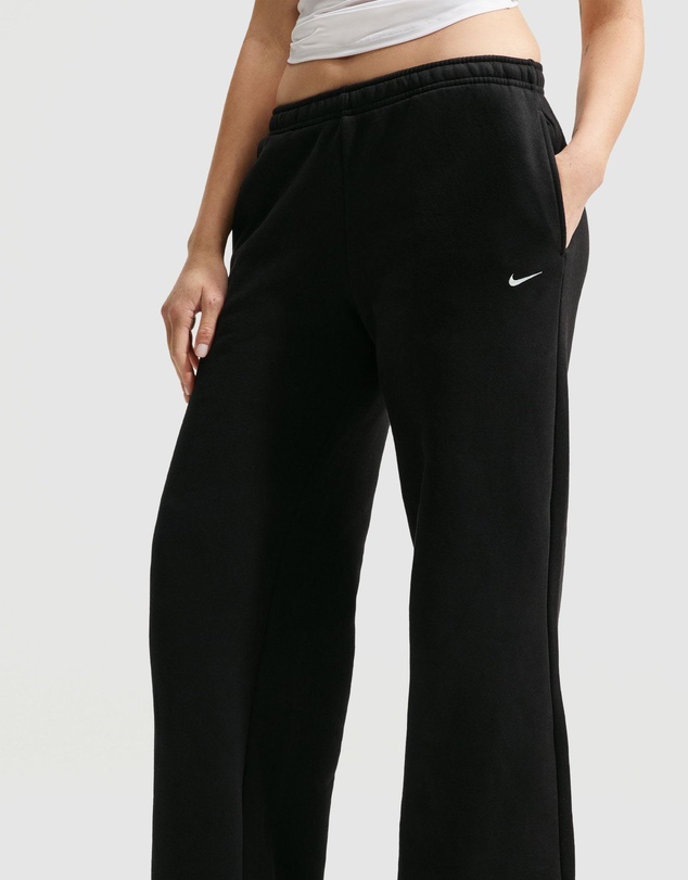 Nike - Studio Fleece Medium Weight Mid-Rise Wide-Leg Pants