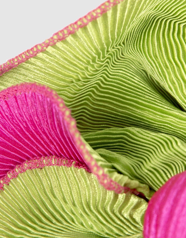 Max Alexander - Lime and Fuchsia Racing Fascinator