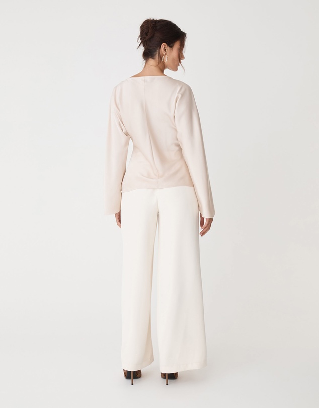 Forcast - Asma Satin Bias Cut Top