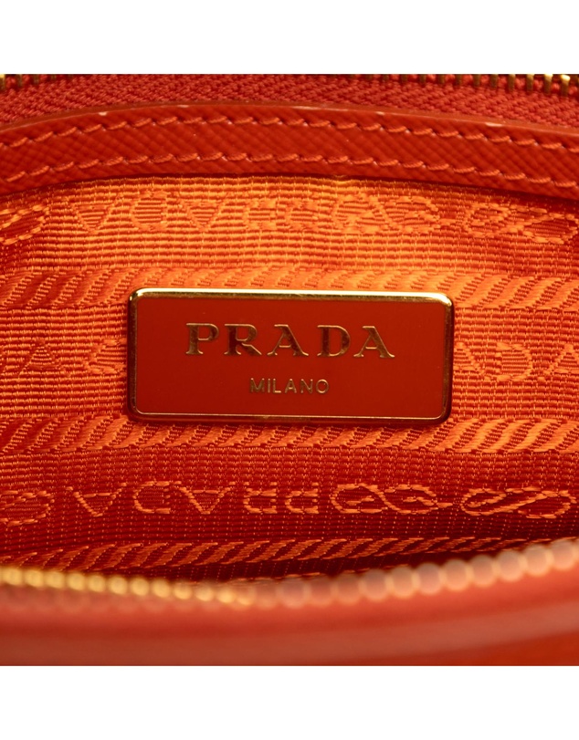 Pre-Loved by Azura Reborn - Pre-Loved Small Saffiano Vernice Promenade Satchel