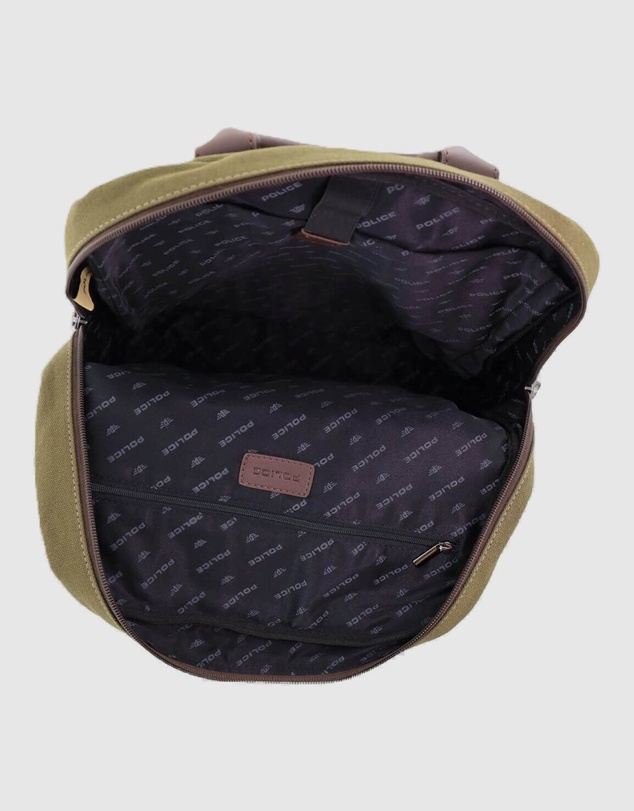 Police - Wings Canvas Backpack with Laptop Sleeve