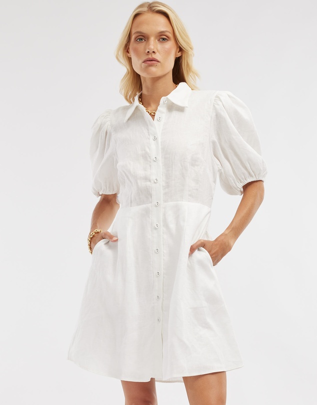 Amelius - Julius Linen Mini Dress