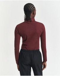 Gant - Lightweight Cotton Turtleneck Top