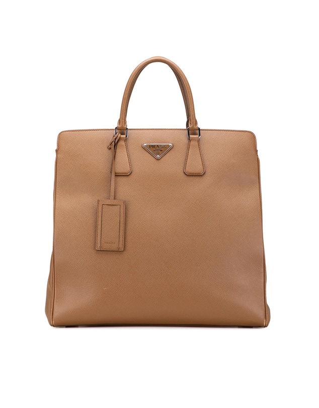 Pre-Loved by Azura Reborn - Pre-Loved Saffiano Lux Double Handle Shopping Tote