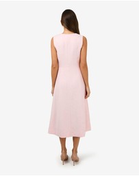 Forcast - Valena Tweed Midi Dress
