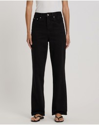 Atmos&Here - Mary Mid Rise Straight Leg Jeans