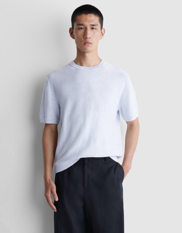 COS - Knitted Linen-Cotton T-Shirt