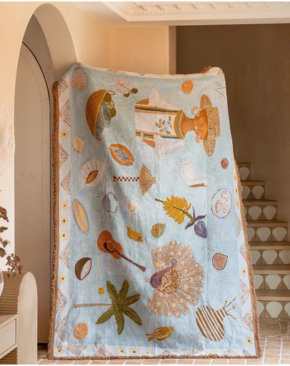 Good Throw Co - Summer Lovin Art Throw Rug