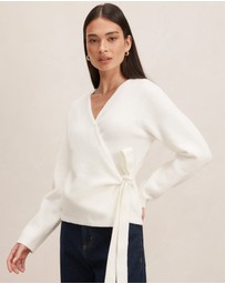 Forever New - Elysia Wrap Knitted Cardigan
