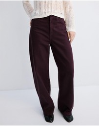 M.N.G - Mid-Rise Balloon Jeans