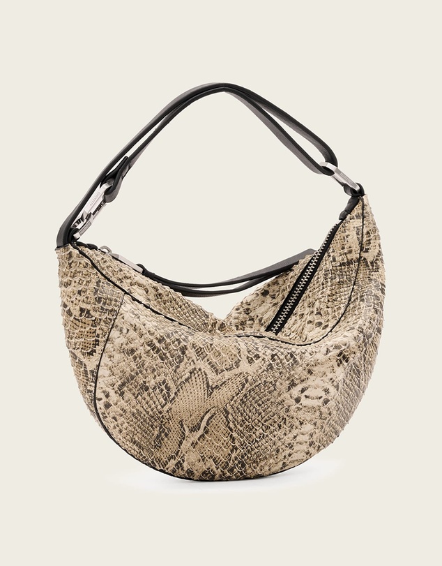 AllSaints - Luna Micro Snake Bag
