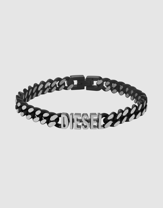 Diesel - Steel Silver-Tone Bracelet