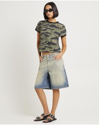 Insight - Kourtney Longline Jorts